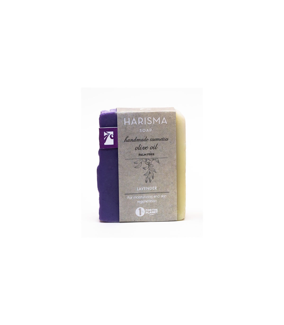 Olive Oil Soap Lavender - 100 g - Harisma Soap